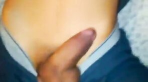 Cumming on my friend