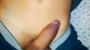 Cumming on my friend