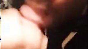 Black Twink Swallows All White Boy Cum