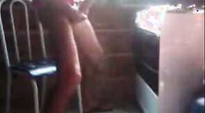 Self-sucking humongous cock