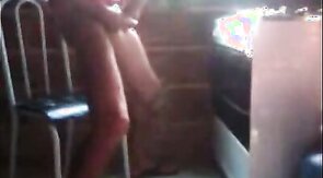 Self-sucking humongous cock