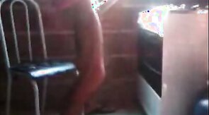 Self-sucking humongous cock