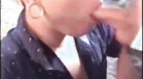 Latino Bitch Swallows Huge Load Hung White Thug