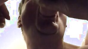 Me Sucking a Big One at the Mens Club