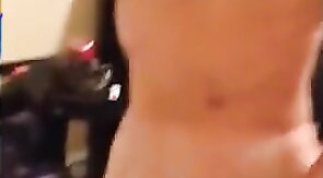 Sweet boy jerks and cums