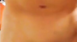 Sweet boy jerks and cums