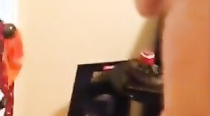 Sweet boy jerks and cums