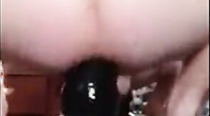 Twink double bang ass streching