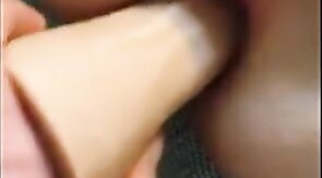 Brent Corrigan dildo opens wet hole for my bare fuck session