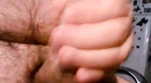 hot argentinian grandpa wanking and cumming
