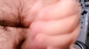 hot argentinian grandpa wanking and cumming