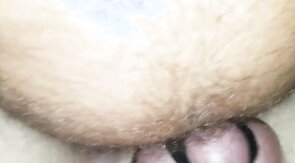 Dad fucks his boy with tied balls to cum