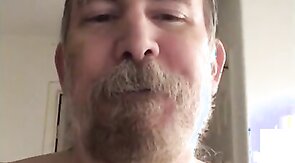 My hairy body totally exposed front and back for all to see