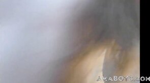 Stupid trashy sissy fucks her ass