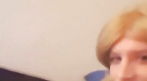 Sissy Slave Michelle gets horny on a saturday evening