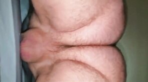 Mattress humping fuck cum inside orgasm