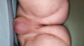 Mattress humping fuck cum inside orgasm