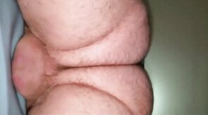 Mattress humping fuck cum inside orgasm