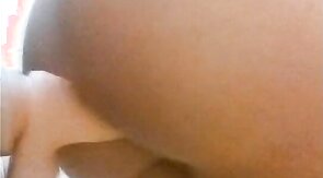 Public bathroom suction dildo!