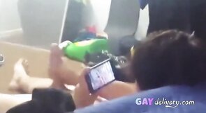 Best friend lets me recored him jo, as seen in video