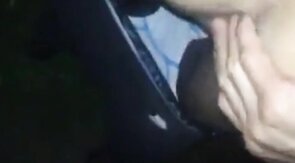 fucking a slutty bottom in a park