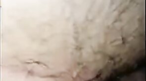 POV hairy chub bottom getting fucked not by daddy in hallway