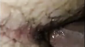 POV hairy chub bottom getting fucked not by daddy in hallway