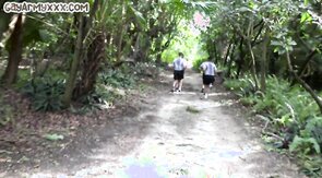 Army gays enjoy outdoor IR orgy after morning training