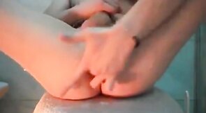 Fingering my pink hole...