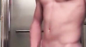 Jerking In The Bathroom