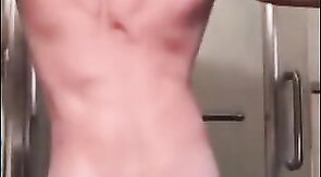Jerking In The Bathroom