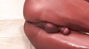 Fucking and fisting myself