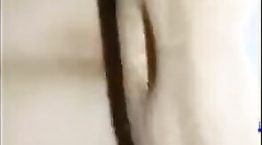 Seeded hole gets fucked again by big dick BAREBACK