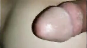Seeded hole gets fucked again by big dick BAREBACK