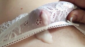 cum in her panties