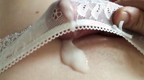 cum in her panties