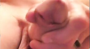 Heavy Balls contracting and Cock dripping pre cum