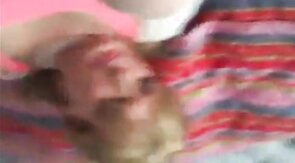 Face expressions while anal fucked