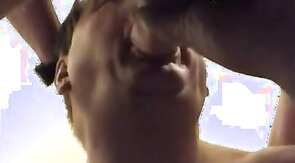 Me Sucking a Big One at the Mens Club