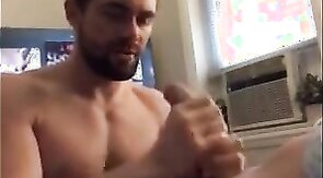 McHale gets his massive shaft milked, and bust for him too