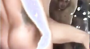 Two hot hunks bareback