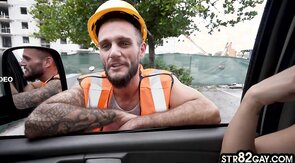 Str8 gay enjoys fucking hardcore in tight anal hole