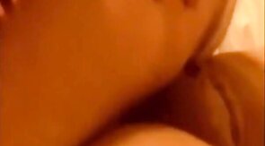 cute tgirl gets her anus pounded and flooded with sperm