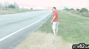 Str8 dirty fooled gay pounded in anal hole in missionar