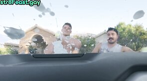 Gay dirty dude loves fucking wildly in tight anal hole