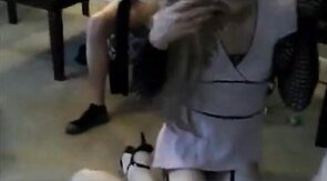 crossdresser at party