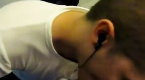 No banheiro da facul