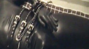 Rubberboy in Bondage for the night