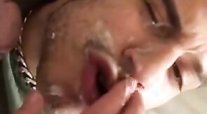 pouring out while moaning