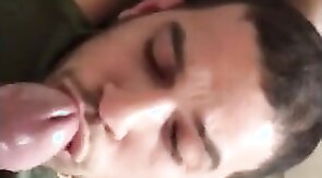 pouring out while moaning